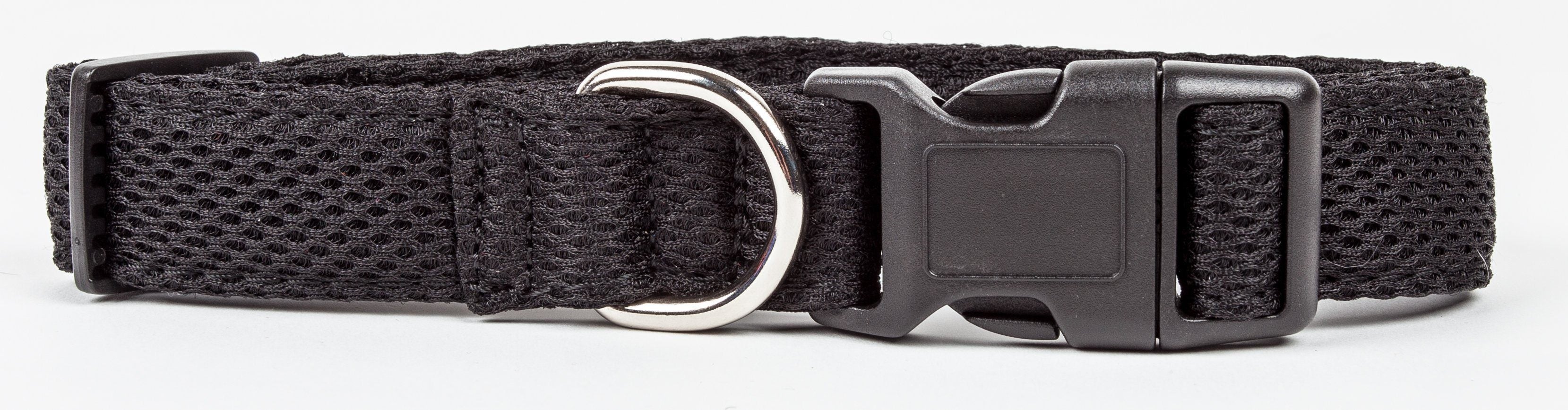 Pet Life ®  'Aero Mesh' Dual-Sided Breathable and Adjustable Thick Mesh Dog Collar